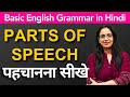 How To Identify Parts Of Speech For Beginners Basic English Grammar In Hindi Rani Ma Am
