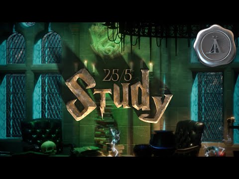 Study w Slytherins🐍 ࣪ϟ⭑Pomodoro 25/5  ๋࣭ϟ SLYTHERIN Common Room