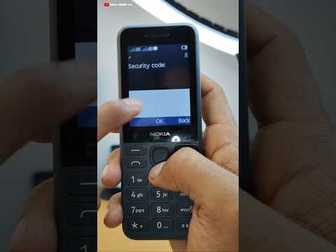 Nokia Phone Pay Hard Reset Code ? (Security Code) #nokia