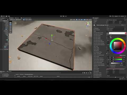 Procedural Concrete Shader (Shader Graph/HLSL) – Wei Yong’s Tech Art Blog
