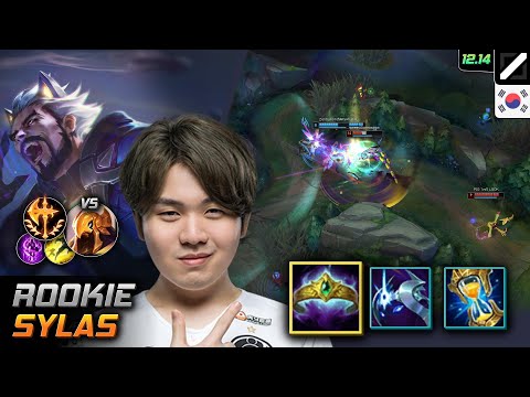Rookie Mid Sylas Crown of the Shattered Queen Conqueror - LOL KR 12.14