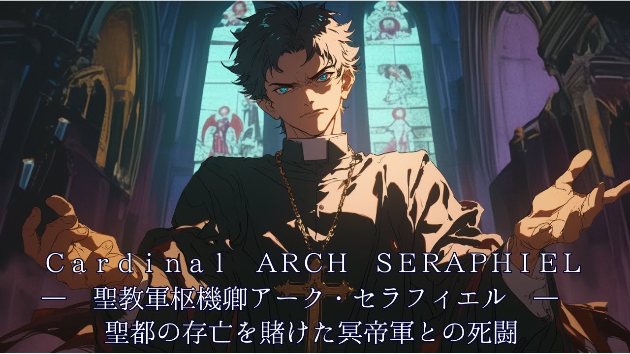 【作業用BGM】聖教軍枢機卿アーク・セラフィエル―陥落？撃退？聖都存亡を賭けた冥帝軍との死闘―【ラスボス・戦闘・かっこいい】【フリーBGM】