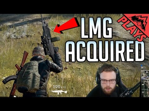 LMG CRATE - Player Unknown's Battlegrounds #36 8 man Squad (PUBG Gameplay)