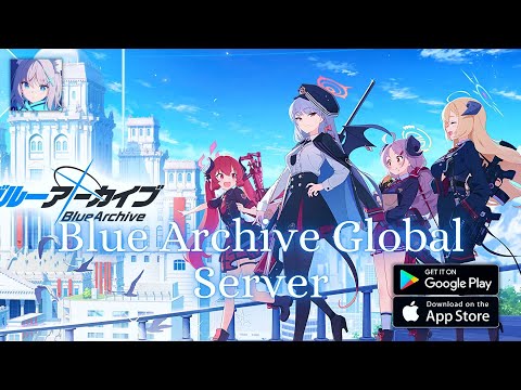 Blue Archive Global Server Announced and Gameplay (High Level) - YouTube