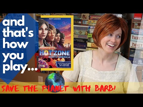 And That's How You Play...PANDEMIC: HOT ZONE NORTH AMERICA! The Easy, Fun, Cooperative Board Game!