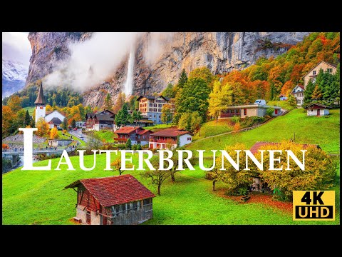 Swiss Wonders 4K: Quaint Villages & Enchanting Landscapes/ Swiss Fauna/Nature Sounds & Calming Music