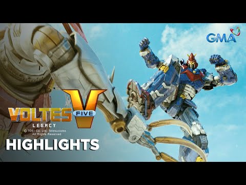 Voltes V Legacy: Voltes V defeats Namazuka! (Episode 40)