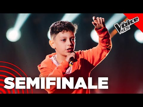 Il piccolo rapper Federico canta “Serenata rap” |The Voice Italy Kids | Semifinale