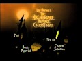Nightmare Before Christmas DVD Menu