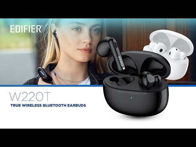 Edifier W220T Auriculares Bluetooth Blancos video