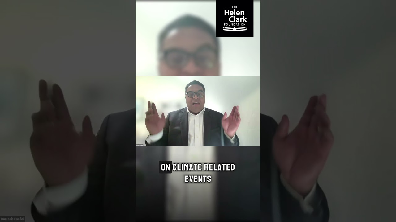 Hon. Kris Faafoi Describes how Climate Change is Impacting New Zealanders' Insurance.