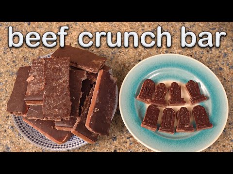 Low-Carb Beef Chocolate Crunch Bar Recipe