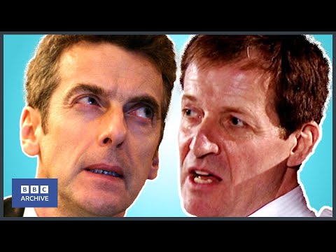 2009: ALASTAIR CAMPBELL vs MALCOLM TUCKER | The Culture Show | BBC Archive