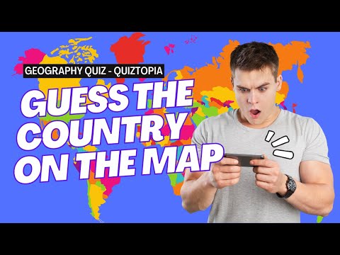 Can You Guess All 195 Countries On This Map? Test Your Geography Knowledge Now 🗺️