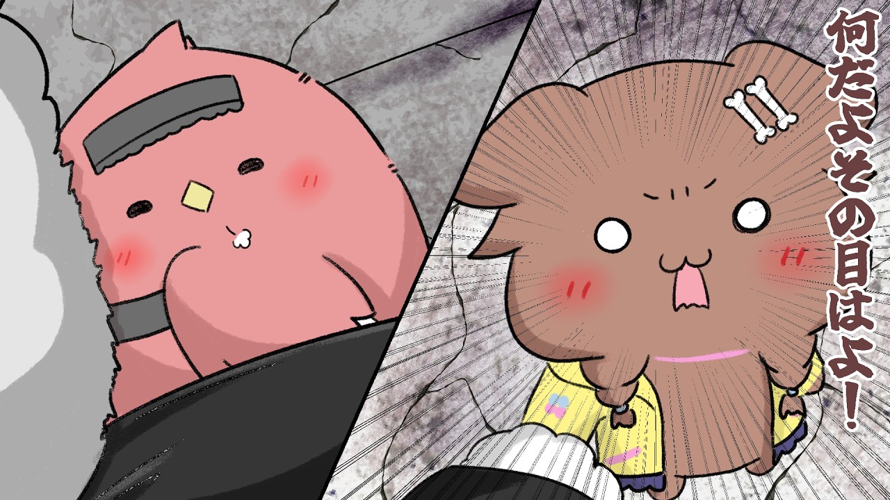 【手描き】【Engsub】獅白ぼたんを怖がらせたい？Want to scare Shishiro Botan?【hiro/切り抜き/Hololive】jimakufin