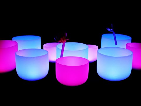 Release Anger & Frustration - Crystal Bowls Deep Sleep & Chakra Healing 432Hz Sound Bath