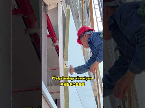 Internationally recognized sandwich panels for exterior walls.