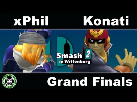 SiW2 - xPhil (Sheik) Vs. Konati (Cpt.Falcon) - Grand Finals - Melee Singles