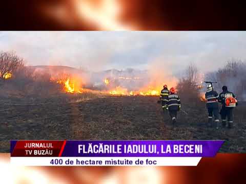 Flacarile iadului, la Beceni