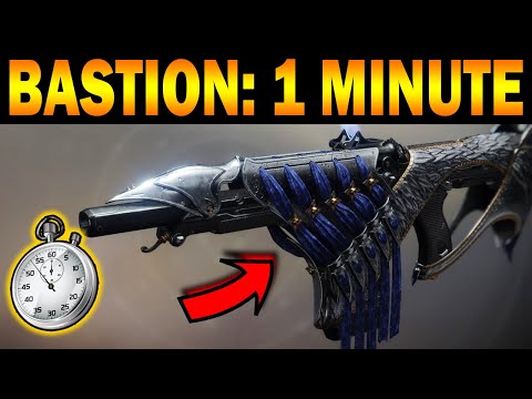 Community Puzzle SOLVED: How to get the Reward, THE BASTION Exotic Fusion (1 MINUTE-ISH GUIDE)