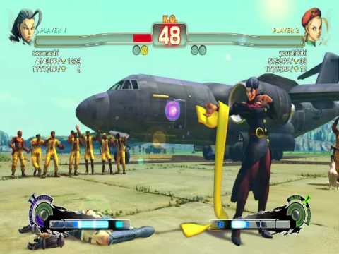 SSFIVAE:  Rose (sorenashi) vs. Cammy (youshikibi)  HD