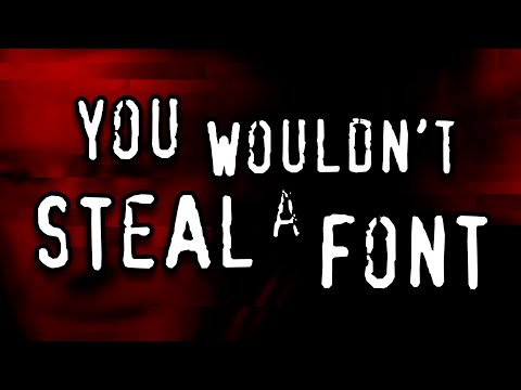 The secret history of font piracy
