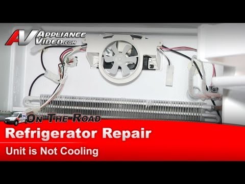 Amana Refrigerator Repair: Does Not Cool - Evaporator Fan Motor