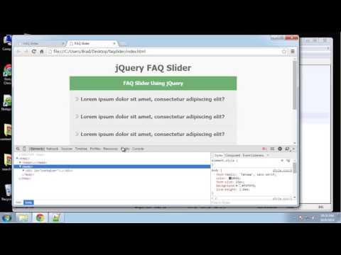 Learn How to Create a jQuery Accordion Slider - Part 4