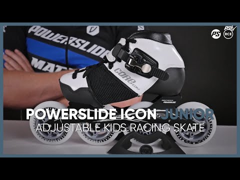 Powerslide Icon Junior - adjustable kids racing skate