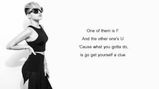 Miley Cyrus ft. French Montana | FU - Lyrics