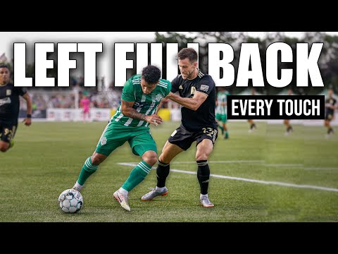 My Every Touch Game Analysis at Left Fullback