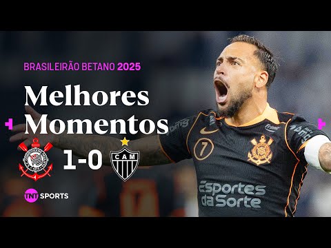 MAYCON FAZ GOLAÇO DE FORA DA ÁREA E TIMÃO VENCE! CORINTHIANS 1X0 ATLÉTICO-MG - MELHORES MOMENTOS