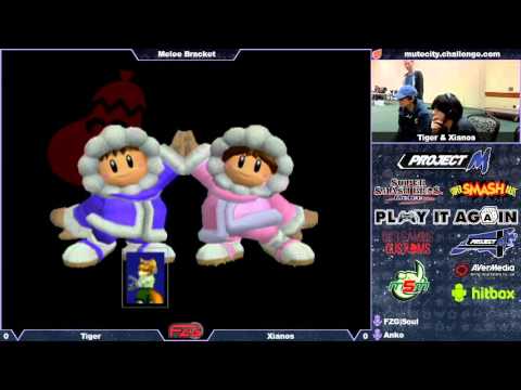 Mute City 3|Melee-Losers Bracket: Tiger (Ice Climbers) vs Xianos (Fox, Marth)
