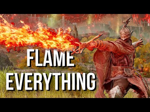 Flammenkunst-Builds sind kaputt! | Die besten Waffen in Elden Ring | Großschwert des Feuerritters