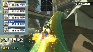 ディノディノジャングルTA解説入力付き【マリオカートワールド】