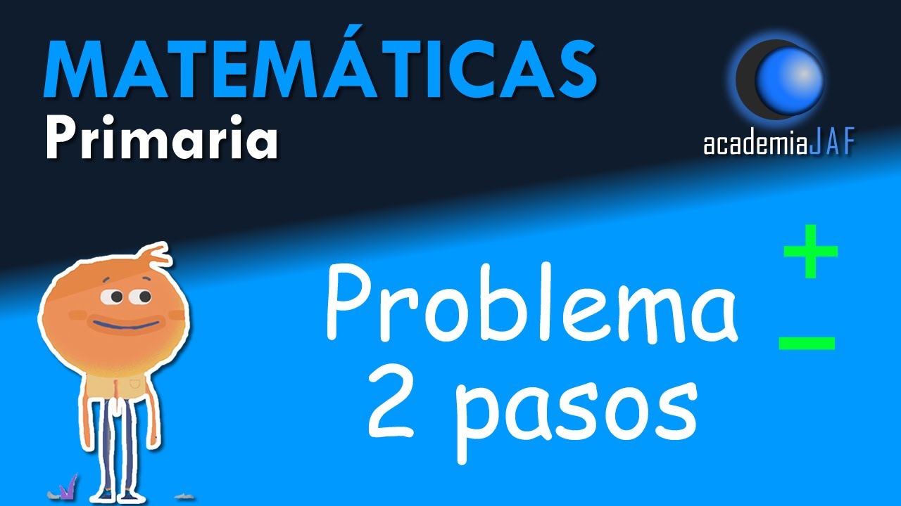 PROBLEMAS DE DOS OPERACIONES: sumas y restas - Matemáticas - Ejemplo 1