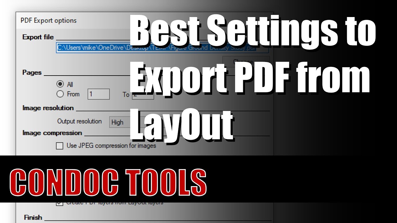 Export PDF from LayOut Best Practices