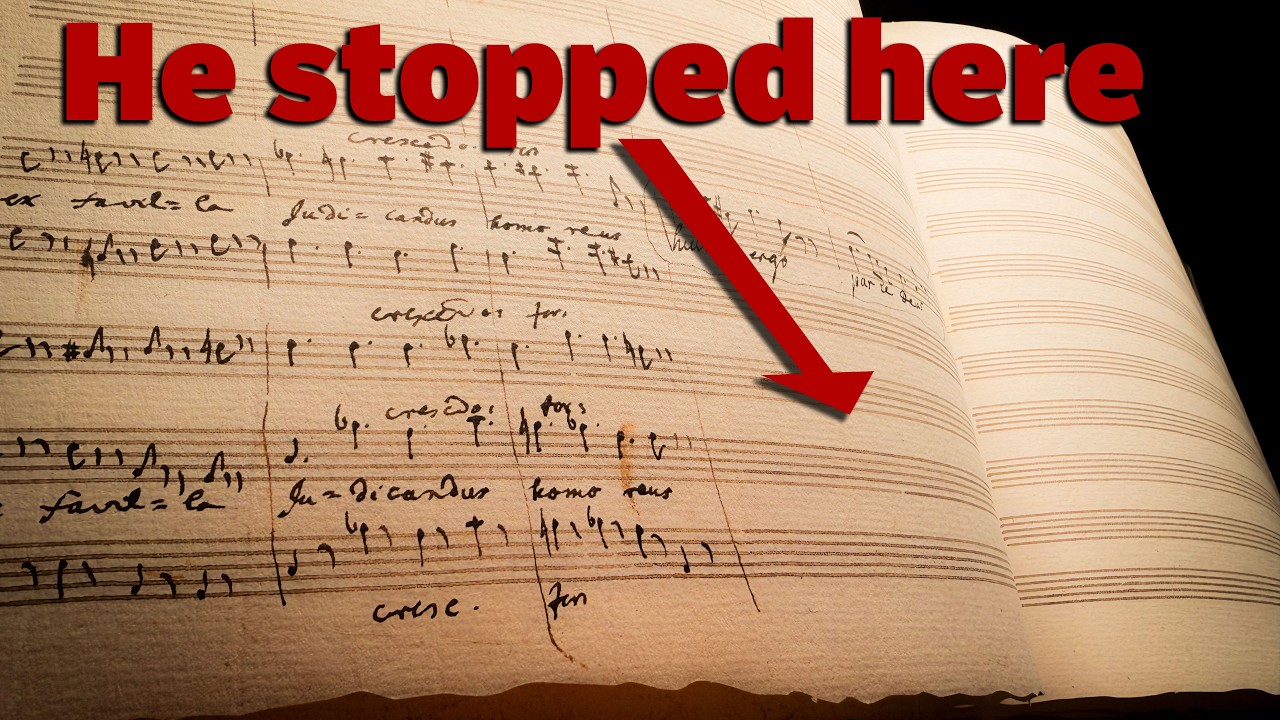 Mozart Died Writing This Score: What It Reveals About His Creative Process