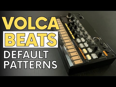 Volca Beats default patterns