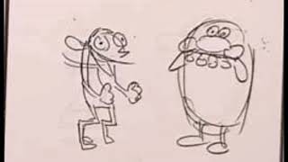 Ren &amp; Stimpy Fire Dogs 2 Flute Dance (storyboard)