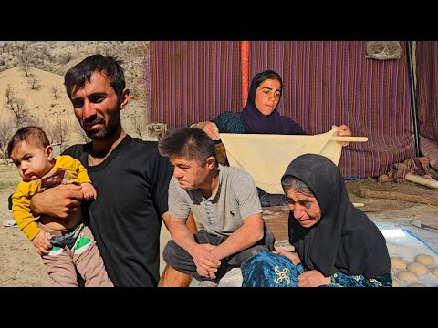 A Beautiful Day Baking Bread Together | Shaye, Davood & Akram’s Simple Life Story 🍞