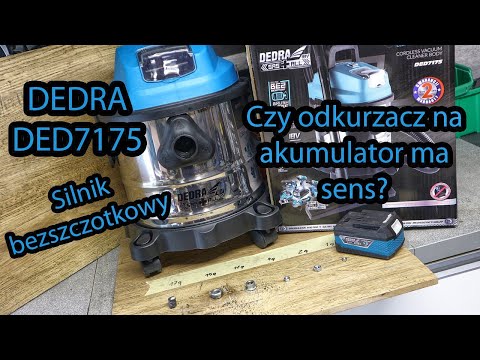 Dedra Akumuliatoriniai dulkiu siurbliai be epeteliu 18V SASALL video