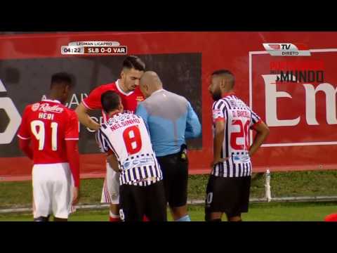 Benfica B 1 x 2 Varzim   Jogo Completo HD   Ledman LigaPro 23Âª Jornada   23 01 2017
