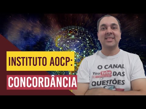 Concordancia verbal e nominal para concursos publico Banca Instituto aocp I PORTUGUÊS PARA CONCURSO