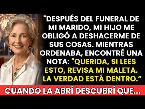 Mi hijo quiso tirar los recuerdos de su padre. Lo que hallé en su maleta antigua lo cambió todo