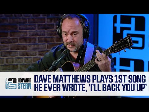 Dave Matthews Plays 1st Song He Ever Wrote, “I’ll Back You Up”