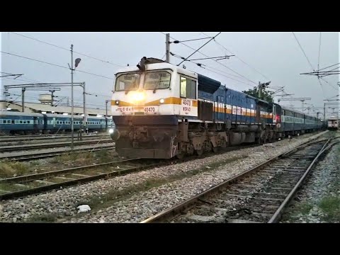 (54575) (Ludhiana - Lohian Khas) Passenger Train With (LDH) WDP4D Locomotive.! Video