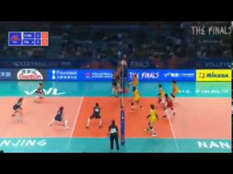 Highlights: China vs Italy| VNL 2019 Semifinals