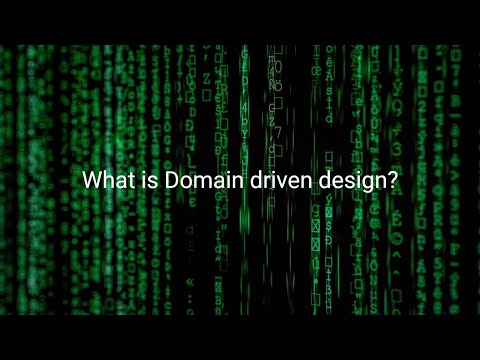 What is Domain driven design?