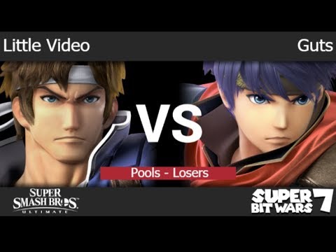 SBW 7 - GGZ | Little Video (Richter) vs Guts (Ike) Pools - Losers - SSBU